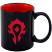 Чашка Blizzard WORLD OF WARCRAFT Horde Чорна кружка Орда 325 мл -   -  