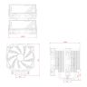 Кулер для процессора ID-Cooling FROZN A720 Black