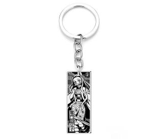 Брелок Demon Slayer Nezuko Kamado Незуко Камадо Клинок, що розсікає демонів метал