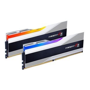 Модуль памяти для компьютера DDR5 32GB (2x16GB) 6800 Trident Z5 RGB Silver G.Skill (F5-6800J3445G16GX2-TZ5RS)