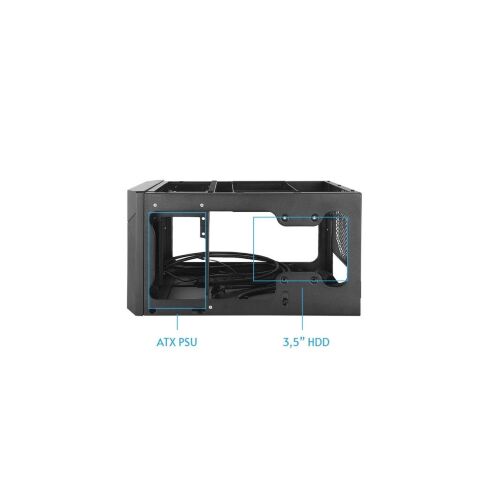 Корпус для ПК Chieftec PRO CUBE MINI (CN-01B-OP) - Нулевой остаток (Feed)  - Нулевой остаток (Feed) 