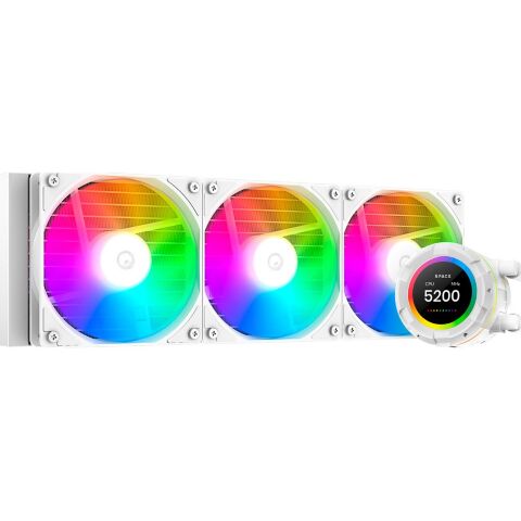 Система жидкостного охлаждения ID-Cooling SL360 XE White - Нулевой остаток (Feed) - Нулевой остаток (Feed)