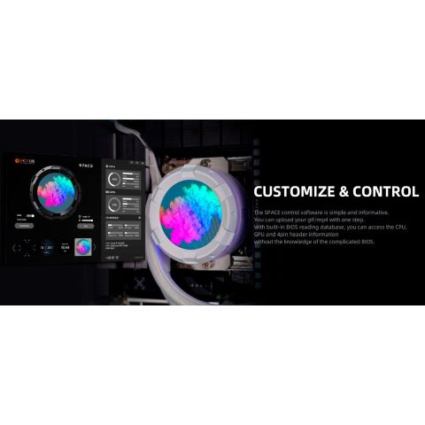 Система жидкостного охлаждения ID-Cooling SL360 XE White - Нулевой остаток (Feed) - Нулевой остаток (Feed)