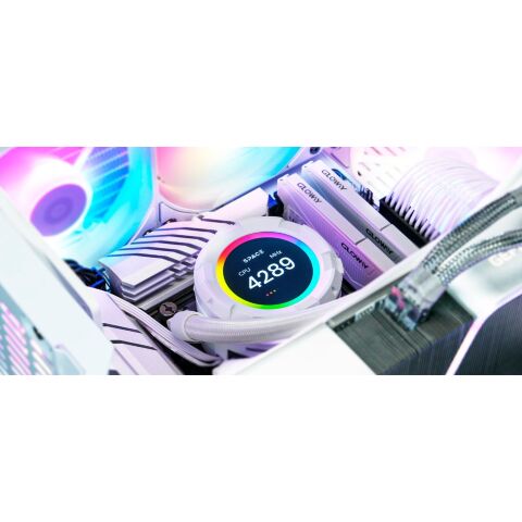 Система жидкостного охлаждения ID-Cooling SL360 XE White - Нулевой остаток (Feed) - Нулевой остаток (Feed)