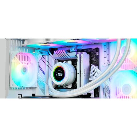 Система жидкостного охлаждения ID-Cooling SL360 XE White - Нулевой остаток (Feed) - Нулевой остаток (Feed)