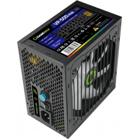 Блок питания Gamemax 500W (VP-500-RGB) - Нулевой остаток (Feed)  - Нулевой остаток (Feed) 