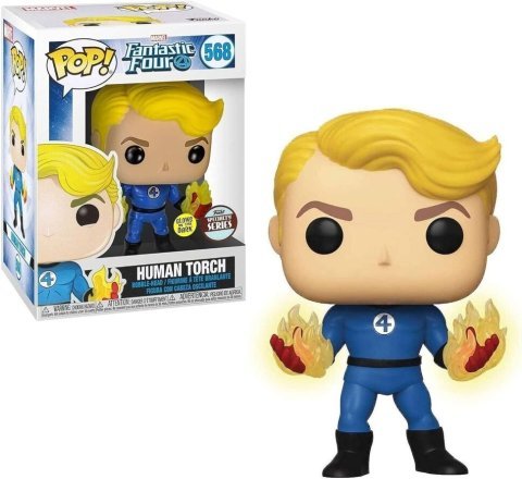 Фигурка Funko Marvel: Fantastic Four Human Torch Фантастическая четвёрка Человек факел (Exclusive) 568 -   -  
