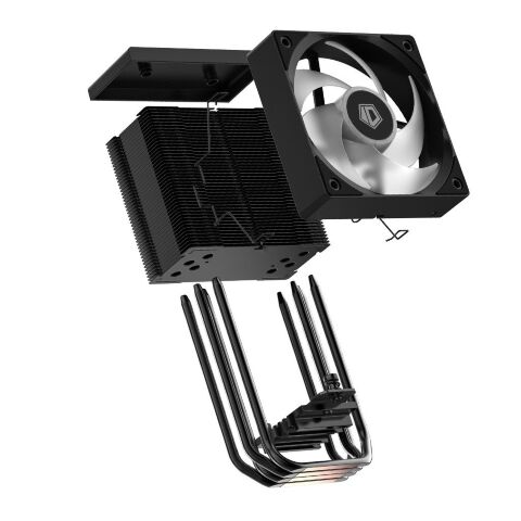 Кулер для процессора ID-Cooling SE-904-XT ARGB BLACK - Кулеры к процессорам  - Кулеры к процессорам 