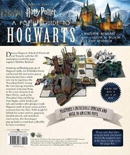 Книга 3D карта Хогвартс Гаррі Поттер Harry Potter: A Pop-Up Guide to Hogwarts (Тверда палітурка) (Eng)