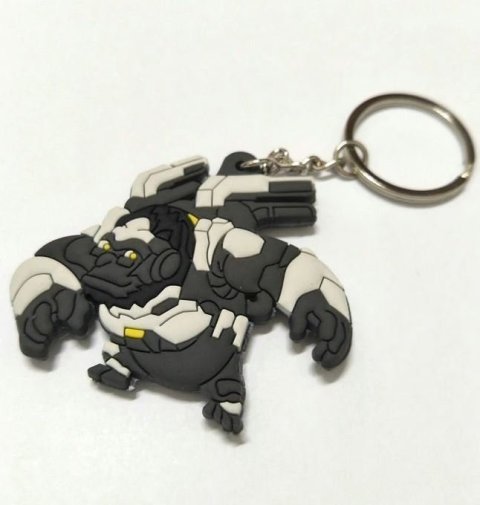 Брелок 3D Овервотч Overwatch Двосторонній об'ємний - Winston -   -  