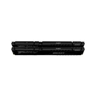 Модуль памяти для компьютера DDR5 32GB (2x16GB) 6000 MHz Fury Beast Black Kingston Fury (ex.HyperX) (KF560C36BBE2K2-32)
