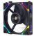 Кулер для корпуса 1stPlayer XF7 Black (XF7-BK-1IN1) - Нулевой остаток (Feed)  - Нулевой остаток (Feed) 