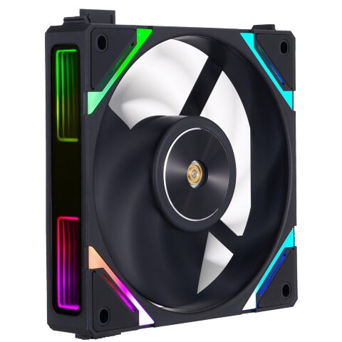 Кулер для корпуса 1stPlayer XF7 Black (XF7-BK-1IN1) - Нулевой остаток (Feed)  - Нулевой остаток (Feed) 