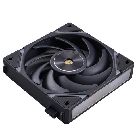 Кулер для корпуса 1stPlayer XF7 Black (XF7-BK-1IN1) - Нулевой остаток (Feed)  - Нулевой остаток (Feed) 