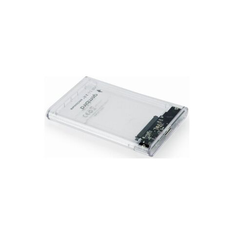Карман внешний Gembird 2.5", USB 3.0, прозрачный (EE2-U3S9-6) - Нулевой остаток (Feed) - Нулевой остаток (Feed)