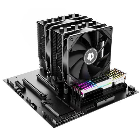 Кулер для процессора ID-Cooling SE-207-XT Advanced Black - Нулевой остаток (Feed)  - Нулевой остаток (Feed) 