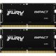 Модуль памяти для ноутбука SoDIMM DDR5 32GB (2x16GB) 6000 MHz Impact Kingston Fury (ex.HyperX) (KF560S38IBK2-32) - Нулевой остаток (Feed) - Нулевой остаток (Feed)