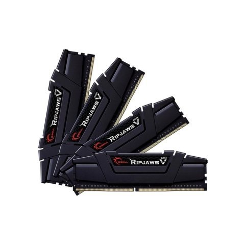 Модуль памяти для компьютера DDR4 128GB (4x32GB) 3600 MHz RipjawsV Black G.Skill (F4-3600C18Q-128GVK) - Нулевой остаток (Feed) - Нулевой остаток (Feed)