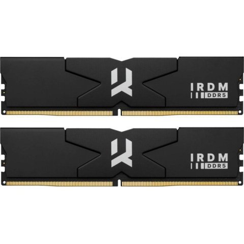 Модуль памяти для компьютера DDR5 64GB (2x32GB) 6000 MHz IRDM Black Goodram (IR-6000D564L30/64GDC) - Нулевой остаток (Feed)  - Нулевой остаток (Feed) 