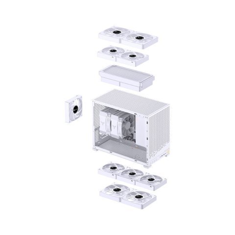 Корпус JONSBO D32 PRO White - Нулевой остаток (Feed) - Нулевой остаток (Feed)