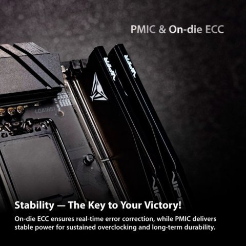 Модуль памяти для компьютера DDR5 32GB (2x16GB) 6000 MHz Viper Elite 5 Ultra Patriot (VEU532G6028K) - Нулевой остаток (Feed) - Нулевой остаток (Feed)