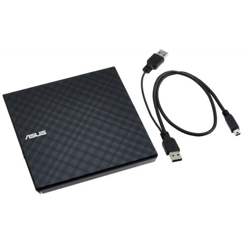 Оптический привод DVD-RW ASUS SDRW-08D2S-U LITE/BLK/G/AS (90-DQ0435-UA221KZ) - Оптические приводы (ODD)  - Оптические приводы (ODD) 