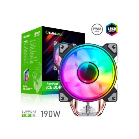 Кулер для процессора Gamemax Ice Blade Argb - Нулевой остаток (Feed)  - Нулевой остаток (Feed) 