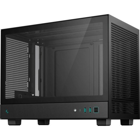 Корпус Deepcool CH160 Black (R-CH160-BKNGI0-G-1) - Нулевой остаток (Feed)  - Нулевой остаток (Feed) 