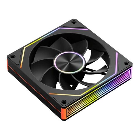 Кулер для корпуса PcCooler Вентилятор реверсний PCCOOLER FG120R ARGB BK чорний для корпусу 1 (FG120R ARGB BK) - Вентиляторы к корпусам - Вентиляторы к корпусам