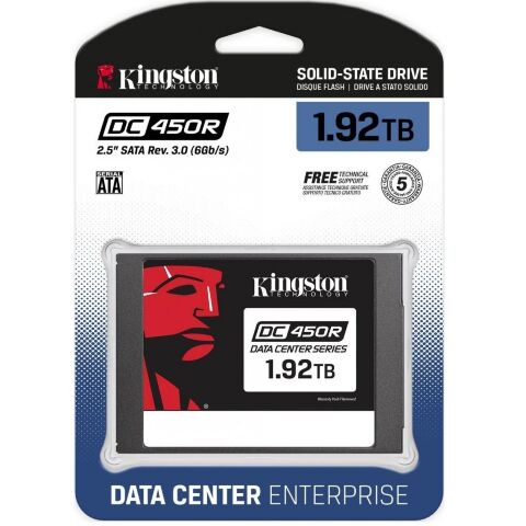Накопитель SSD 2.5" 1.92TB Kingston (SEDC450R/1920G) - Нулевой остаток (Feed) - Нулевой остаток (Feed)