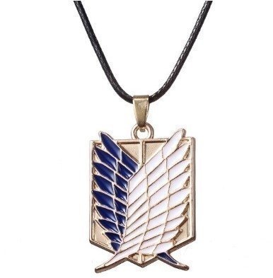 Медальон эмблема Разведкорпус аниме Атака Титанов Attack on Titan метал (золото) -   -  