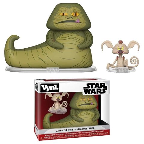 Фігурка Funko Star Wars Jabba Hutt and Salacious Crumb фанко Джабба Хатт -   -  
