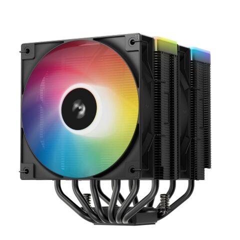 Кулер для процессора Deepcool AG620 BK ARGB V2 (R-AG620-BKAMMN-GJD) - Нулевой остаток (Feed)  - Нулевой остаток (Feed) 