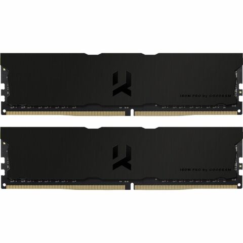 Модуль памяти для компьютера DDR4 32GB (2x16GB) 3600 MHz Iridium Pro Deep Black Goodram (IRP-K3600D4V64L18/32GDC) - Нулевой остаток (Feed)  - Нулевой остаток (Feed) 