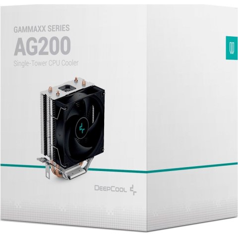 Кулер для процессора Deepcool AG200 (R-AG200-BKNNMN-G) - Нулевой остаток (Feed)  - Нулевой остаток (Feed) 