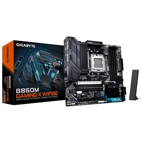 Материнская плата GIGABYTE B850M GAMING X WF6E (B850M GAMING X WIFI6E) - Нулевой остаток (Feed) - Нулевой остаток (Feed)