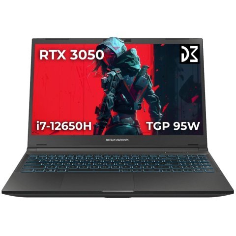 Ноутбук Dream Machines RG3050-15 (RG3050-15UA60) - Нулевой остаток (Feed) - Нулевой остаток (Feed)