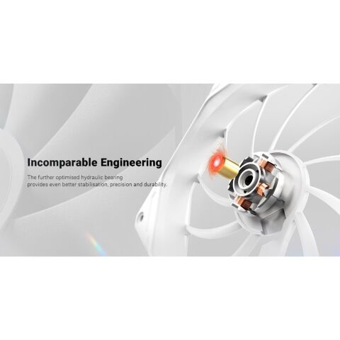 Кулер для корпуса ID-Cooling Вентилятор ID-Cooling TF-12025-Pro ARGB White (TF-12025-PRO-ARGB-WHITE) - Нулевой остаток (Feed)  - Нулевой остаток (Feed) 