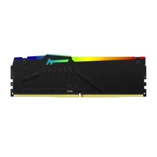 Модуль памяти для компьютера DDR5 32GB (2x16GB) 5200 MHz Beast RGB AM5 Black Kingston Fury (ex.HyperX) (KF552C36BBEAK2-32)