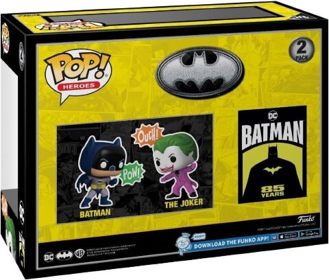 Фігурка Funko DC Heroes: Batman and The Joker 2-Pack Фанко Бетмен та Джокер (Amazon Exclusive) - -