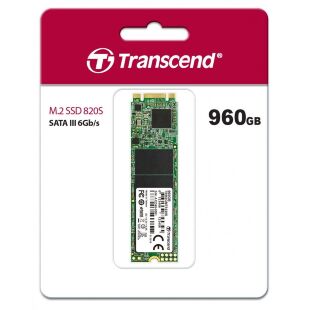 Накопитель SSD M.2 2280 960GB Transcend (TS960GMTS820S)