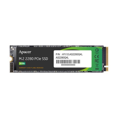 Накопитель SSD M.2 2280 512GB Apacer (AP512GAS2280Q4L-1) - Внутренние SSD - Внутренние SSD