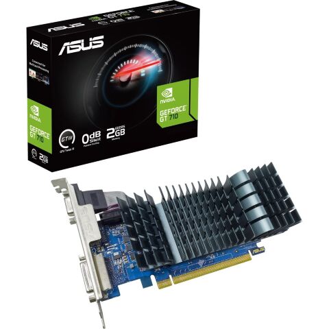 Видеокарта GeForce GT710 2048Mb ASUS (GT710-SL-2GD5-BRK-EVO) - Видеокарты  - Видеокарты 