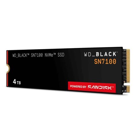 Накопитель SSD M.2 2280 4TB BLACK SN7100 WD (WDS400T4X0E-00CJA0) - Внутренние SSD  - Внутренние SSD 