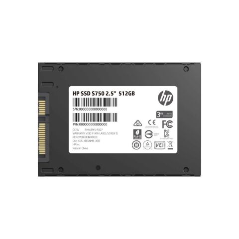 Накопитель SSD 2.5" 512GB S750 HP (16L53AA) - Внутренние SSD  - Внутренние SSD 