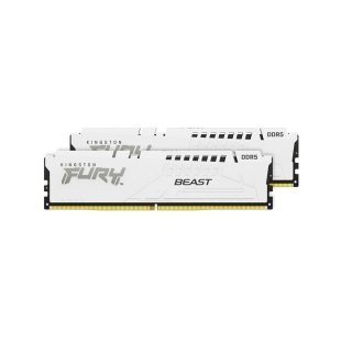 Модуль памяти для компьютера DDR5 32GB (2x16GB) 6000 MHz Beast White Kingston Fury (ex.HyperX) (KF560C36BWE2K2-32)
