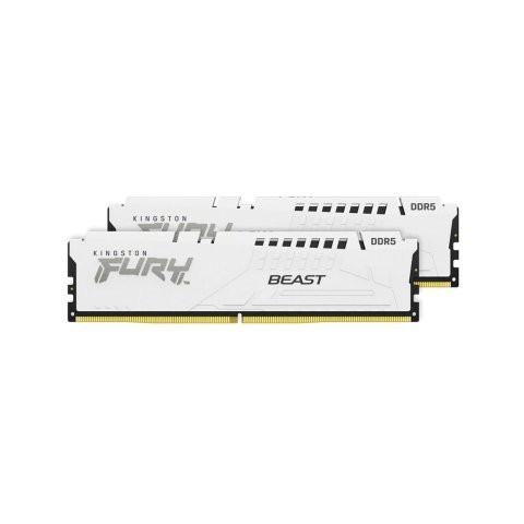 Модуль памяти для компьютера DDR5 32GB (2x16GB) 6000 MHz Beast White Kingston Fury (ex.HyperX) (KF560C36BWE2K2-32) - Нулевой остаток (Feed)  - Нулевой остаток (Feed) 