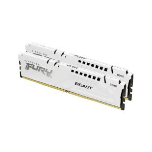 Модуль памяти для компьютера DDR5 32GB (2x16GB) 6000 MHz Beast White Kingston Fury (ex.HyperX) (KF560C36BWE2K2-32)