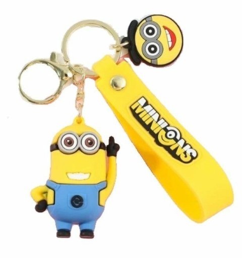 Брелок подвеска на рюкзак Minions Kevin 3D Keychain Backpack Миньоны Кевин - -
