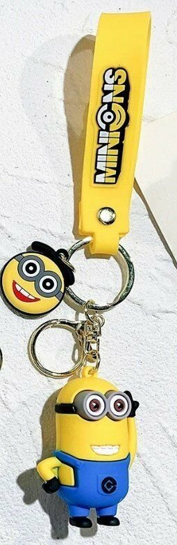 Брелок подвеска на рюкзак Minions Kevin 3D Keychain Backpack Миньоны Кевин - -